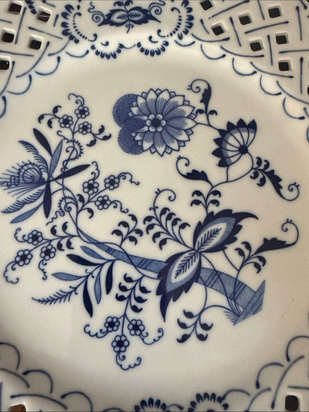 Blue Danube vintage blue